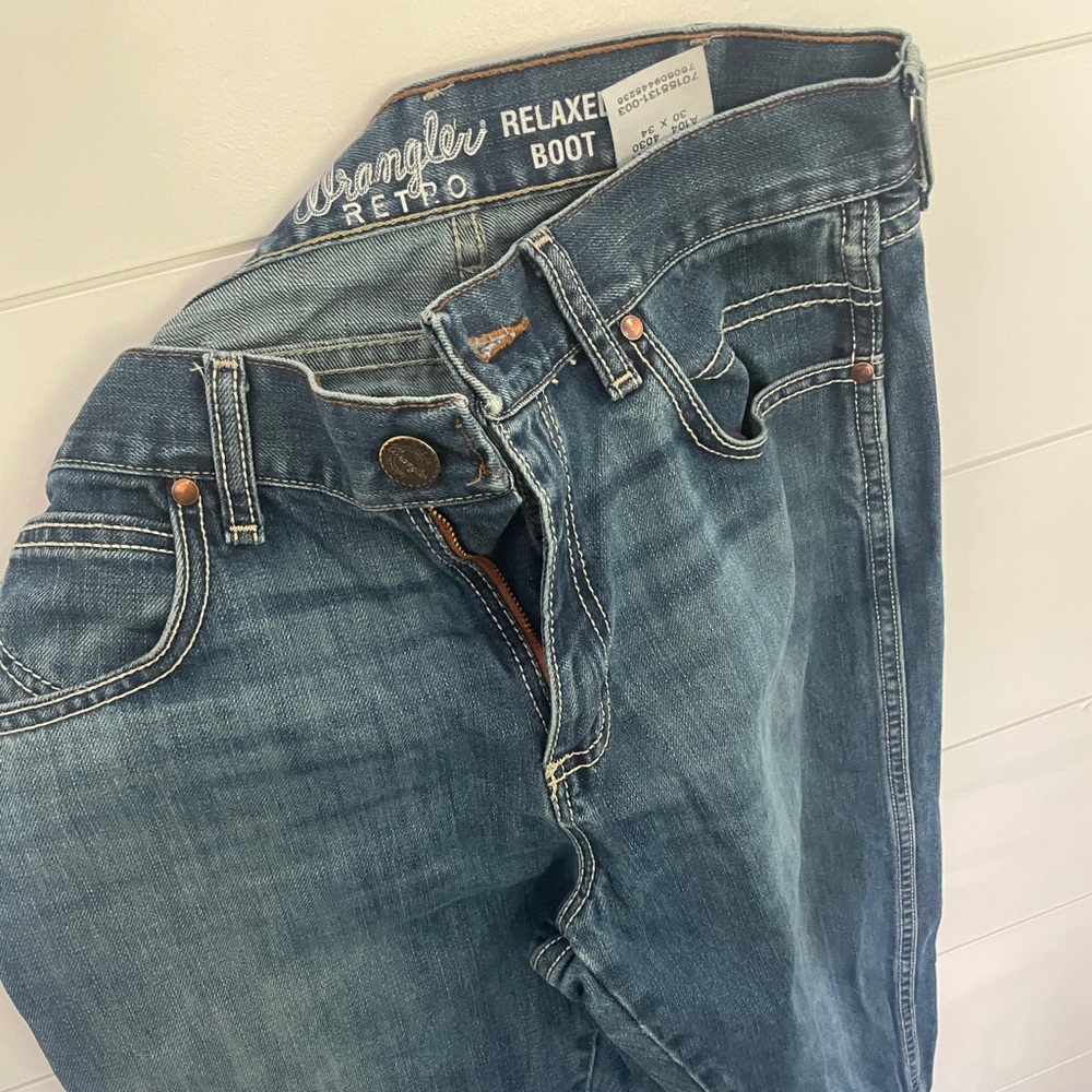 MEN'S WRANGLER RETRO® RELAXED FIT BOOTCUT JEAN (Jean #4)